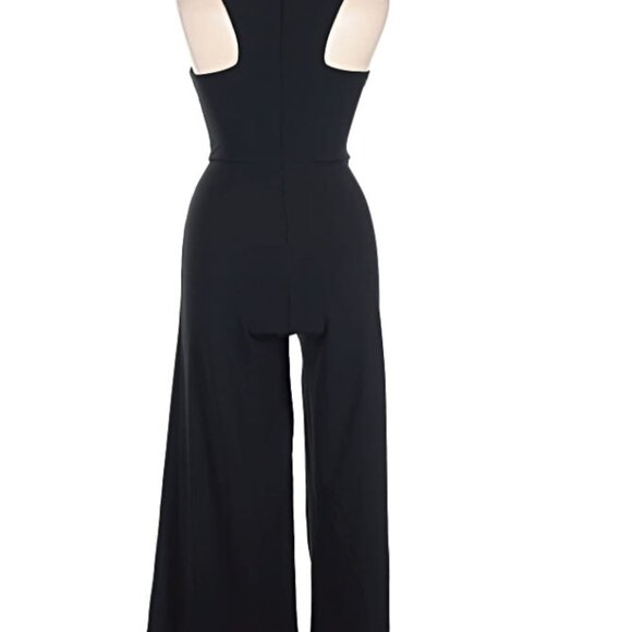 MARINA Wide Leg Jumpsuit – Women’s Size 6 – Black – Worn Once 🌟 - Picture 2 of 6